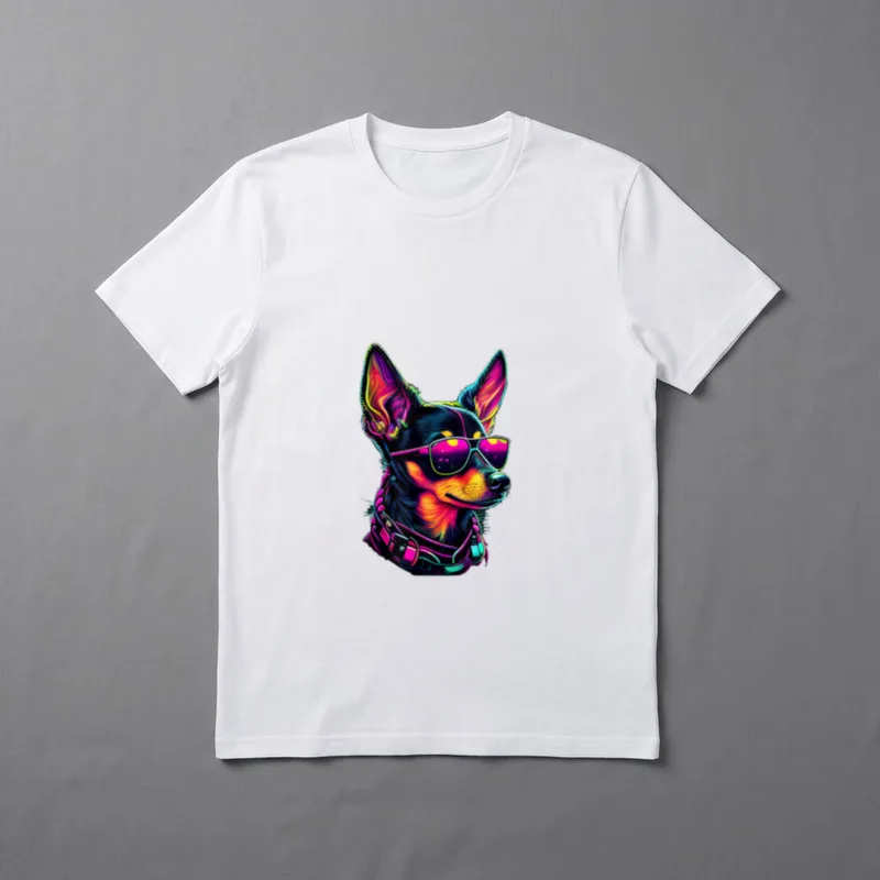 Miniatur Pinscher Hunde Miniatur T-Shirt – Klassisches T-Shirt in Schwarz