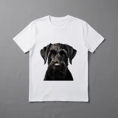Riesenschnauzer Hund Design Hundebesitzer T-Shirt – Klassisches T-Shirt in Schwarz