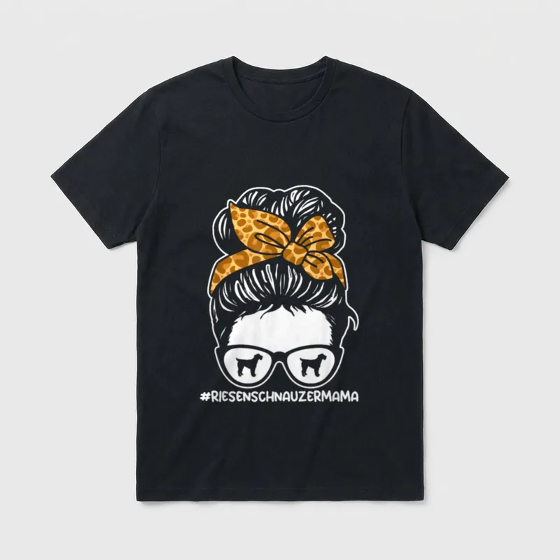 Hund Riesenschnauzer Pinscher & Schnauzer T-Shirt – Klassisches T-Shirt in Schwarz