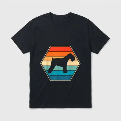 Zwergschnauzer Züchter T-Shirt – Klassisches T-Shirt in Schwarz