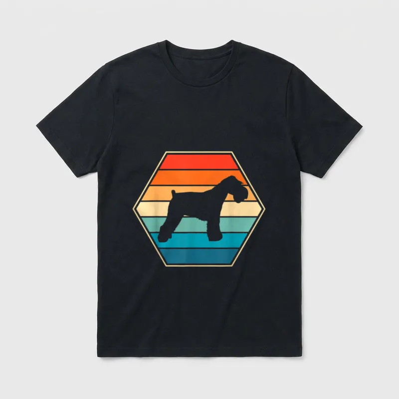 Zwergschnauzer Züchter T-Shirt – Klassisches T-Shirt in Schwarz