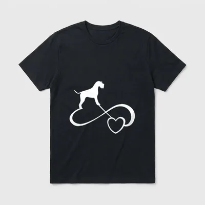 Riesenschnauzer T-Shirt 0179 – Klassisches T-Shirt in Schwarz