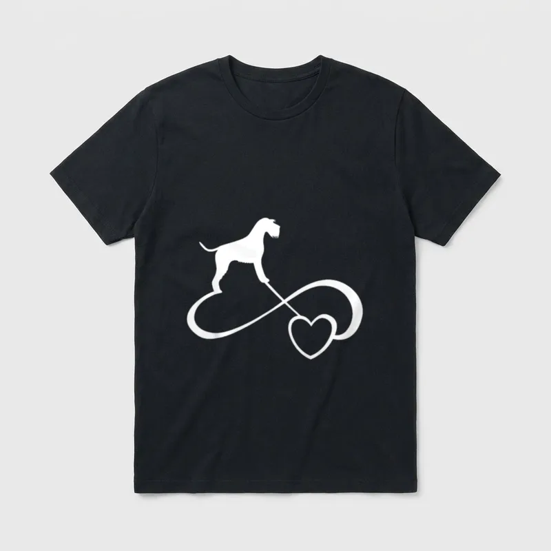 Riesenschnauzer T-Shirt 0179 – Klassisches T-Shirt in Schwarz