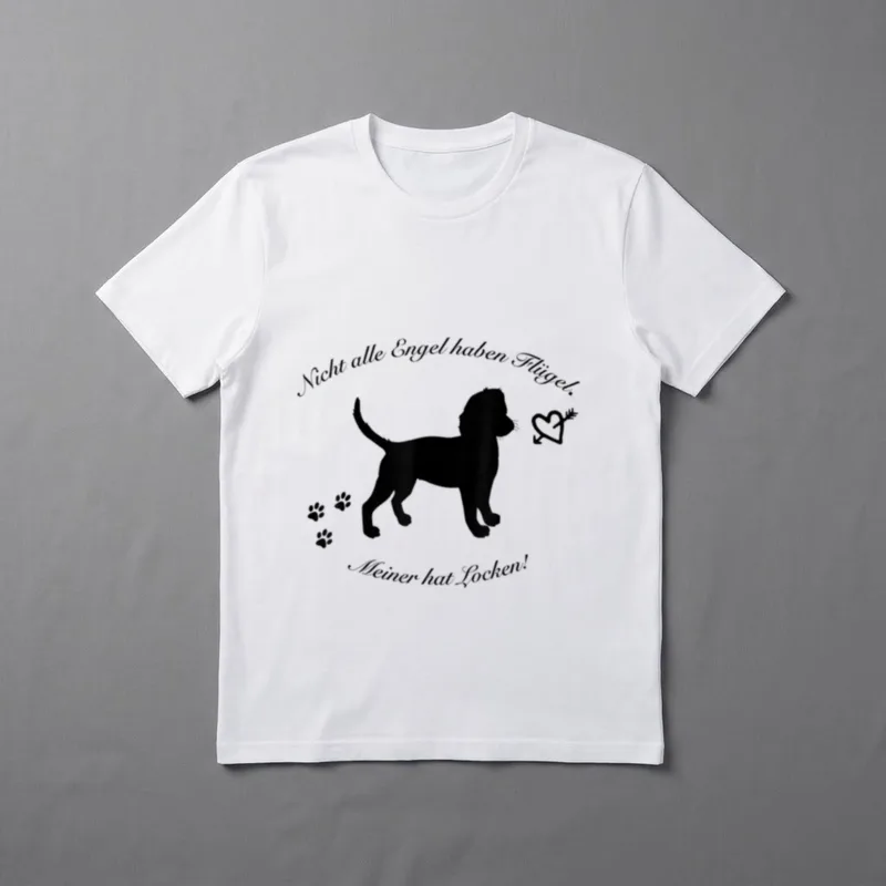 Nicht Alle Engel Haben T-Shirt – Klassisches T-Shirt in Schwarz
