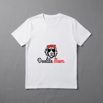 Doodle Mom Goldendoodle Labradoodle T-Shirt – Klassisches T-Shirt in Schwarz