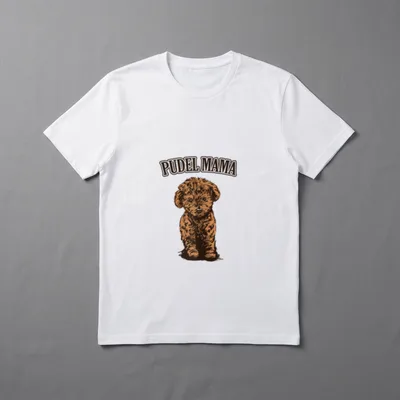 Pudel Mama Hundehalterin Zwergpudel T-Shirt – Klassisches T-Shirt in Schwarz