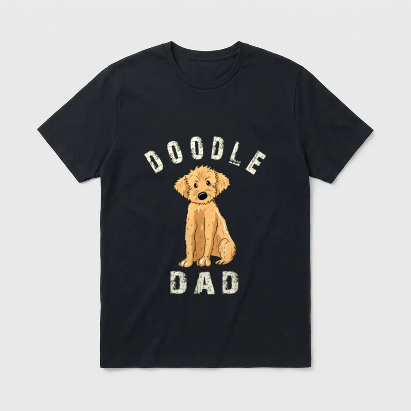 Labradoodle Hund Geschenke Labradoodle T-Shirt – Klassisches T-Shirt in Schwarz