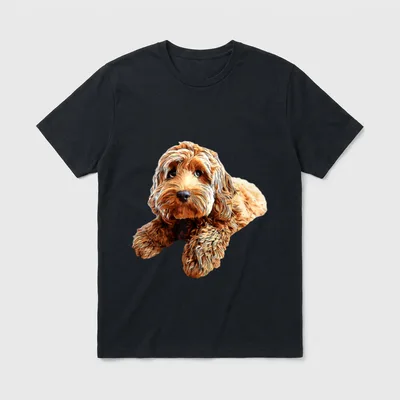 Doodle Cockerpoo Cockapoo Spoodle T-Shirt – Klassisches T-Shirt in Schwarz