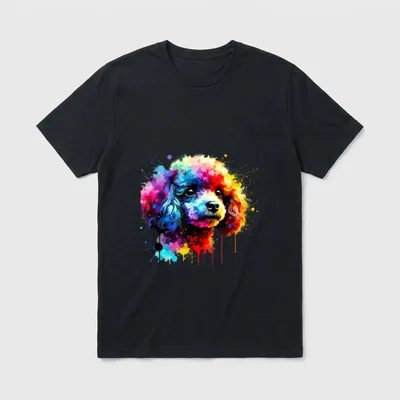 Colorful Splash Art Toy T-Shirt – Klassisches T-Shirt in Schwarz