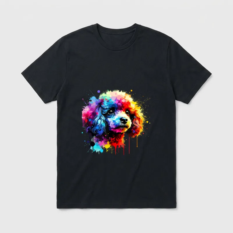 Colorful Splash Art Toy T-Shirt – Klassisches T-Shirt in Schwarz