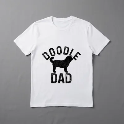 Doodle Dad Goldendoodle Labradoodle T-Shirt – Klassisches T-Shirt in Schwarz