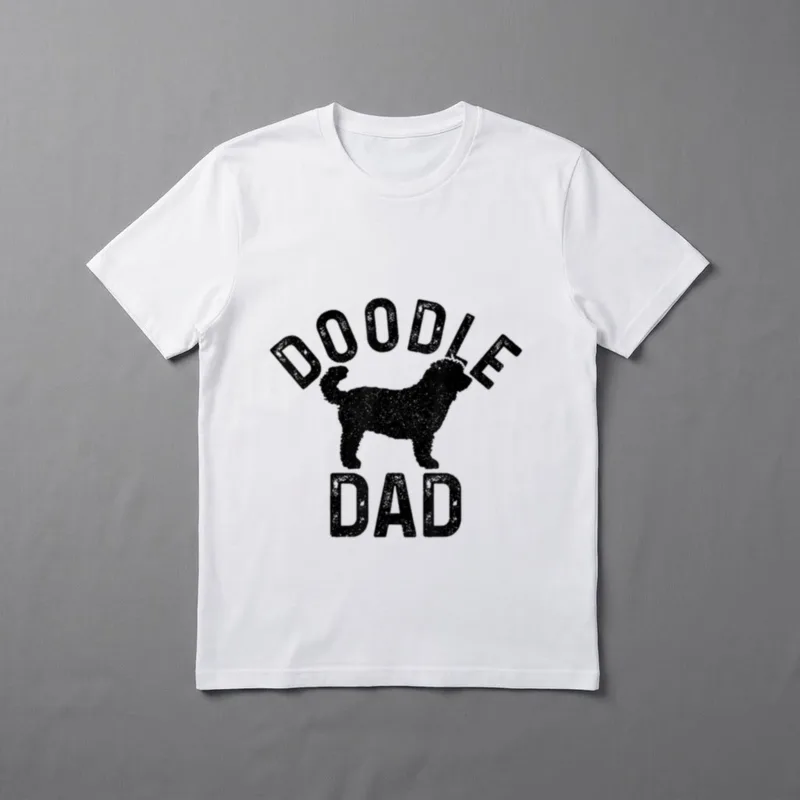 Doodle Dad Goldendoodle Labradoodle T-Shirt – Klassisches T-Shirt in Schwarz