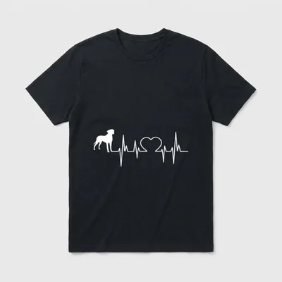 Rhodesian Ridgeback für Frauen T-Shirt – Klassisches T-Shirt in Schwarz
