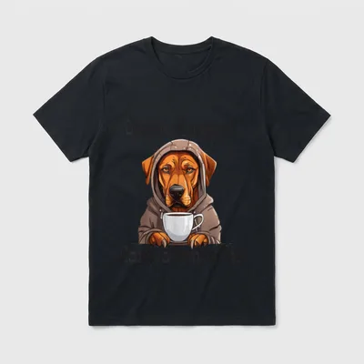 Lustiger Spruch Rhodesian Ridgeback T-Shirt – Klassisches T-Shirt in Schwarz