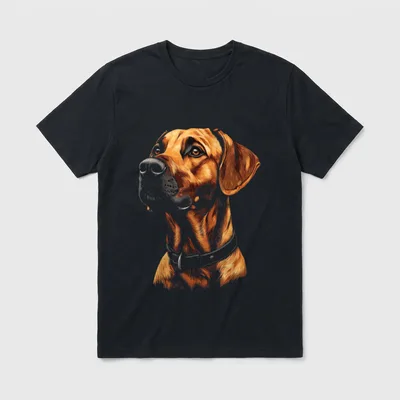 Rhodesian Ridgeback Hund Haustier T-Shirt – Klassisches T-Shirt in Schwarz
