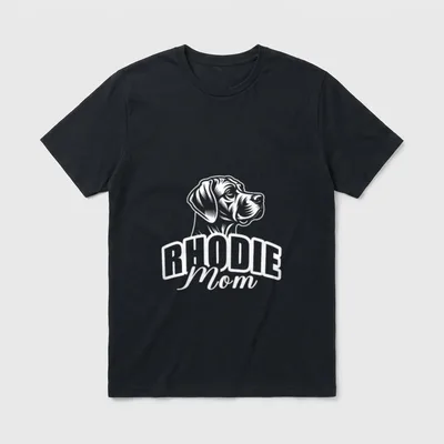 Rhodie Mom mit süßem T-Shirt – Klassisches T-Shirt in Schwarz