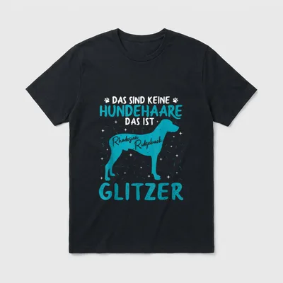 Rhodesian Ridgeback Bekleidung Hundehaare T-Shirt – Klassisches T-Shirt in Schwarz