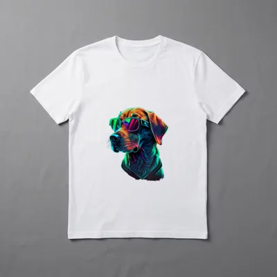 Rhodesian Ridgeback Hunde Rhodesian T-Shirt 0082 – Klassisches T-Shirt in Schwarz