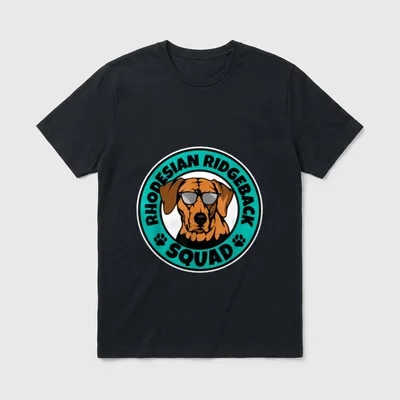 Rhodesian Ridgeback Gruppe I T-Shirt – Klassisches T-Shirt in Schwarz