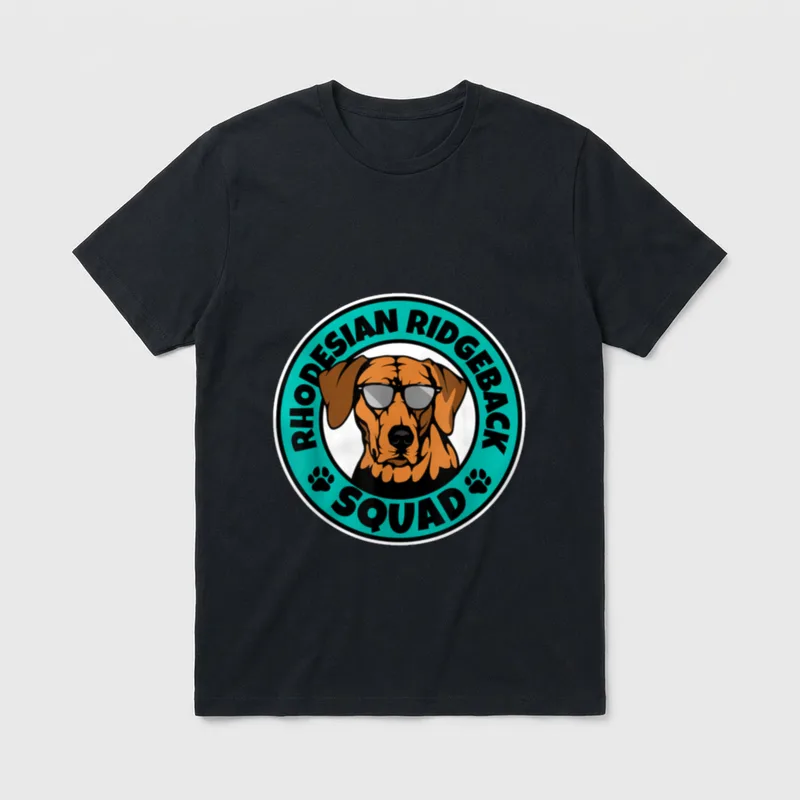 Rhodesian Ridgeback Gruppe I T-Shirt – Klassisches T-Shirt in Schwarz
