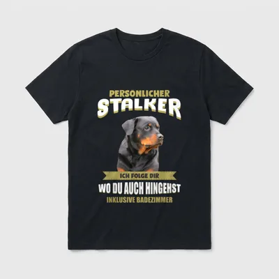 Rottweiler Rotti Hund T-Shirt – Klassisches T-Shirt in Schwarz