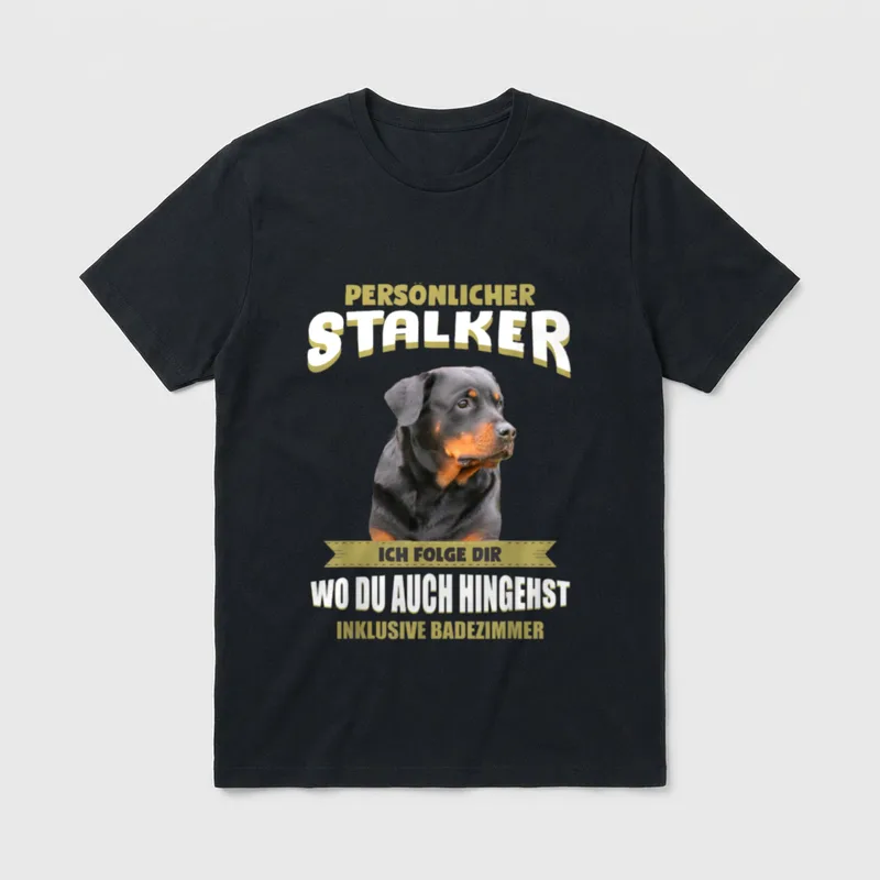 Rottweiler Rotti Hund T-Shirt – Klassisches T-Shirt in Schwarz
