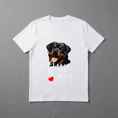 Beste Rottie Mama Hundeliebhaber T-Shirt – Klassisches T-Shirt in Schwarz
