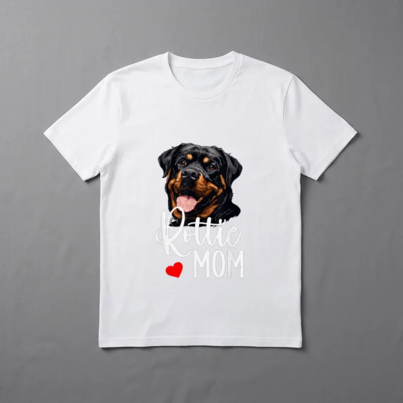 Beste Rottie Mama Hundeliebhaber T-Shirt – Klassisches T-Shirt in Schwarz