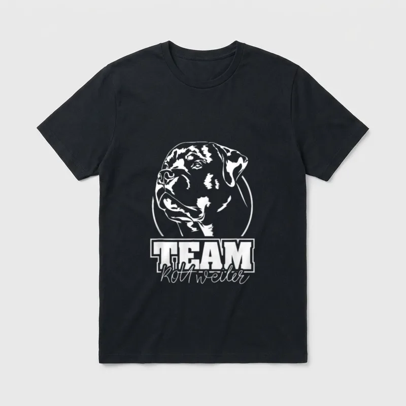 Rottweiler Team IGP Hunde T-Shirt – Klassisches T-Shirt in Schwarz