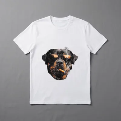 Best Rottweiler Dad Ever T-Shirt – Klassisches T-Shirt in Schwarz