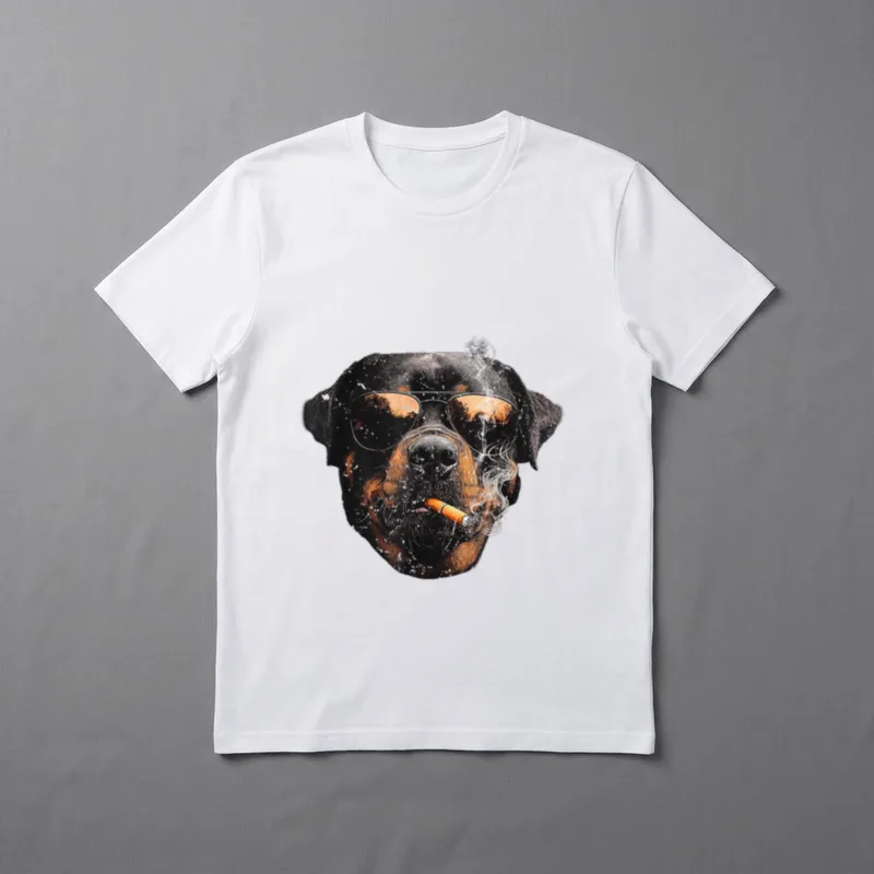 Best Rottweiler Dad Ever T-Shirt – Klassisches T-Shirt in Schwarz
