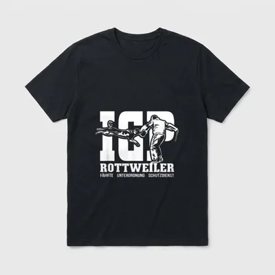 Rottweiler IGP Hundesport Hunde T-Shirt – Klassisches T-Shirt in Schwarz