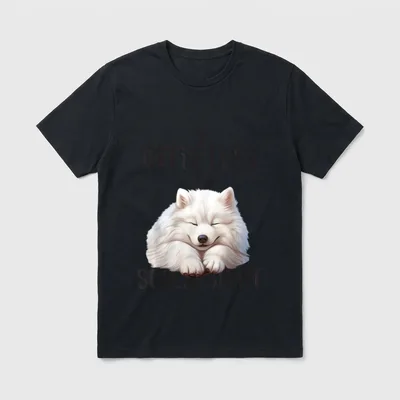 Samojede Offizielles Schlafshirt T-Shirt – Klassisches T-Shirt in Schwarz