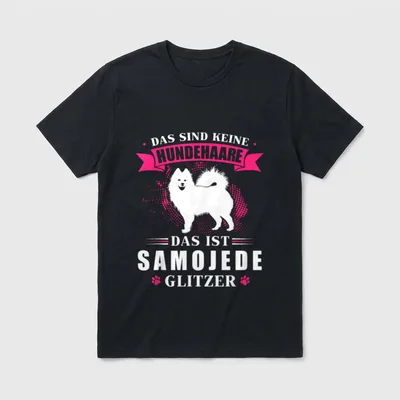 Samojede Hundebesitzer Tierliebhaber Samojede T-Shirt – Klassisches T-Shirt in Schwarz