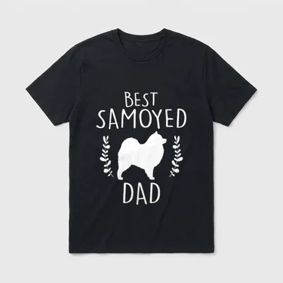 Bester Samojeden Vater Samojeden T-Shirt – Klassisches T-Shirt in Schwarz