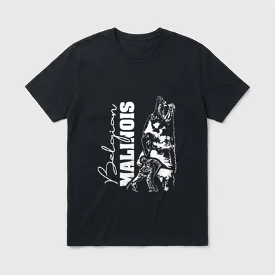 Hundesport T-Shirt – Klassisches T-Shirt in Schwarz