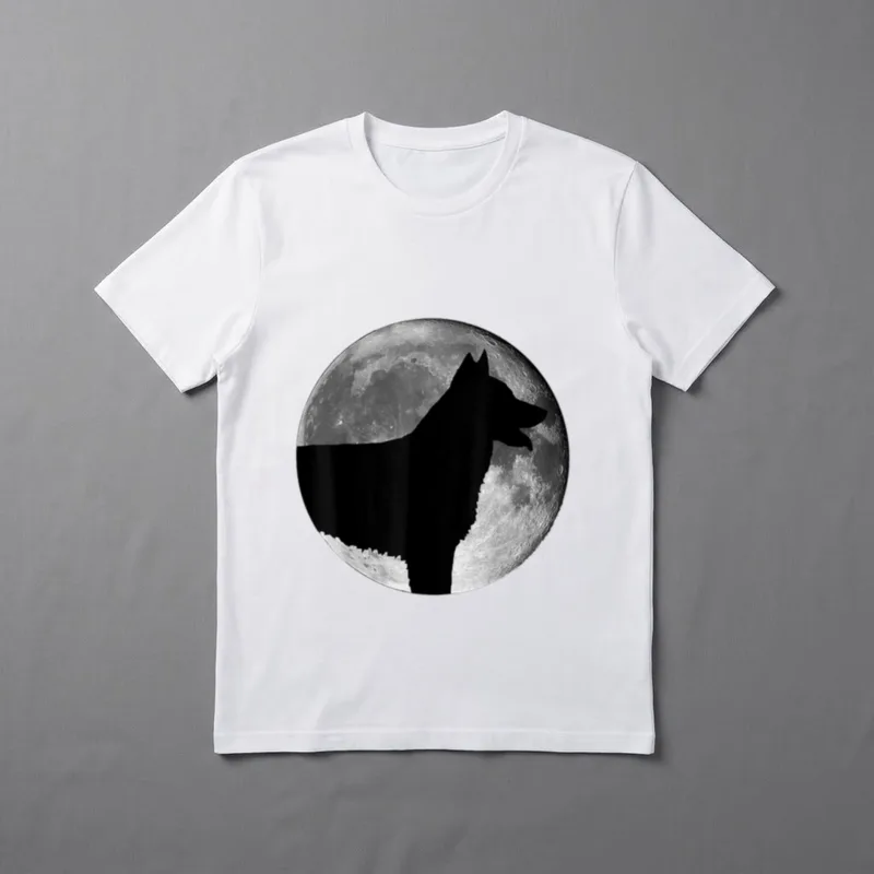 Deutscher Schäferhund Hunde T-Shirt – Klassisches T-Shirt in Schwarz