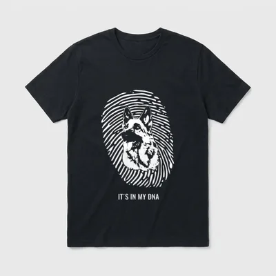 Deutscher Schäferhund für den Mann T-Shirt – Klassisches T-Shirt in Schwarz