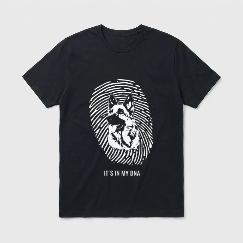 Deutscher Schäferhund für den Mann T-Shirt – Klassisches T-Shirt in Schwarz