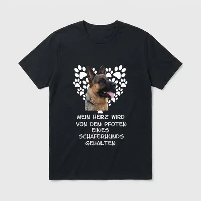 Schäferhund Geschenke Hundebesitzer Hund T-Shirt – Klassisches T-Shirt in Schwarz