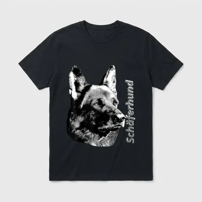 Schäferhunde Hundebesitzer Schäferhund T-Shirt – Klassisches T-Shirt in Schwarz