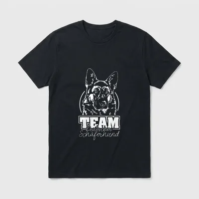 Deutscher Schäferhund Hunde Hundesport T-Shirt – Klassisches T-Shirt in Schwarz