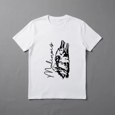 Belgischer Malinois IGP Schäferhund T-Shirt – Klassisches T-Shirt in Schwarz