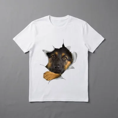 Lustige Geschenke für Hunde T-Shirt – Klassisches T-Shirt in Schwarz