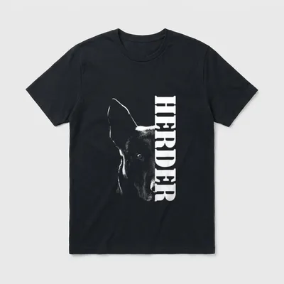 Herder Holländischer Schäferhund Hollandse T-Shirt 0160 – Klassisches T-Shirt in Schwarz