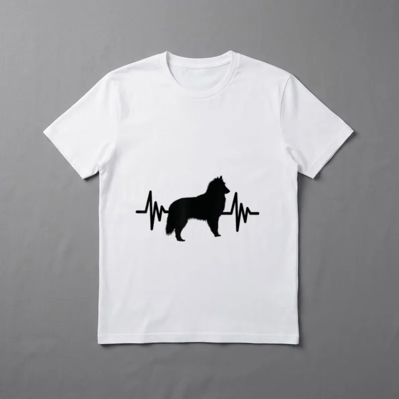Belgischer Schäferhund Groenendael Hund T-Shirt – Klassisches T-Shirt in Schwarz