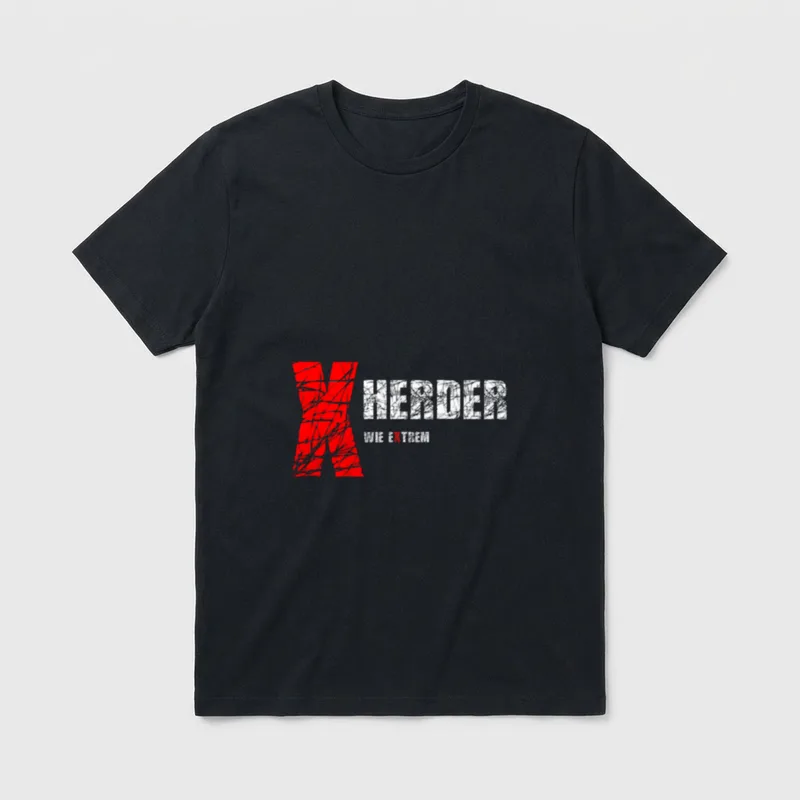 X-Herder-Mechelaar Hollandse Herder Malinois T-Shirt 0187 – Klassisches T-Shirt in Schwarz