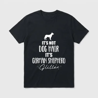 German Shepherd Schäferhund T-Shirt – Klassisches T-Shirt in Schwarz