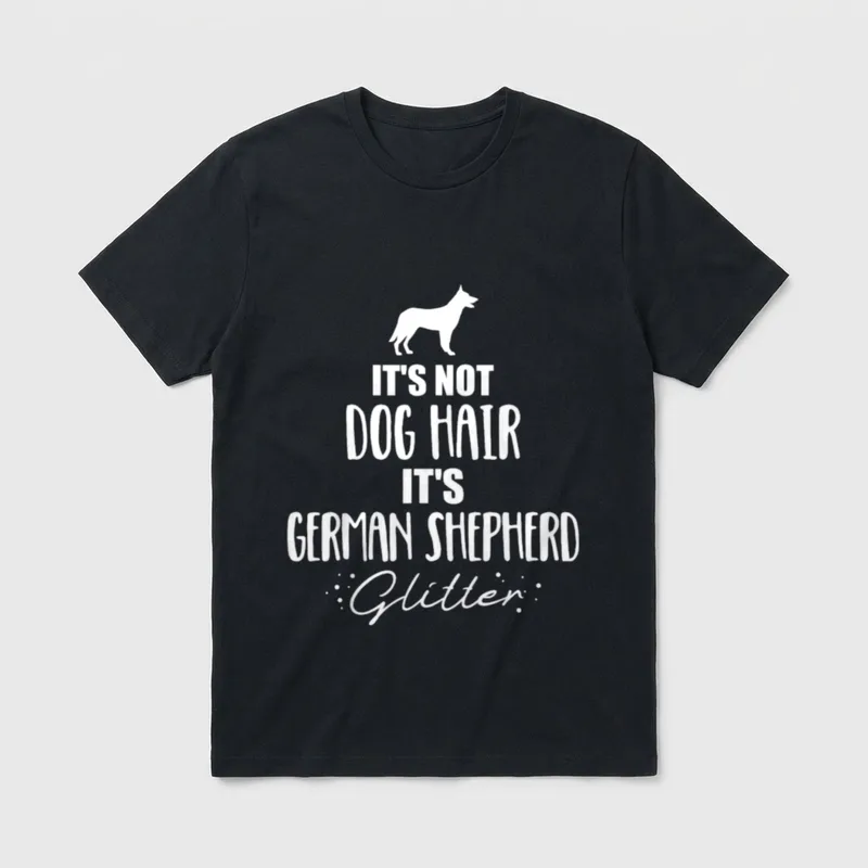 German Shepherd Schäferhund T-Shirt – Klassisches T-Shirt in Schwarz