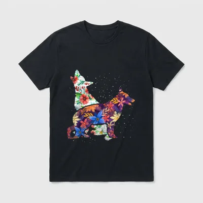Vintage Deutscher Schäferhund T-Shirt 0212 – Klassisches T-Shirt in Schwarz